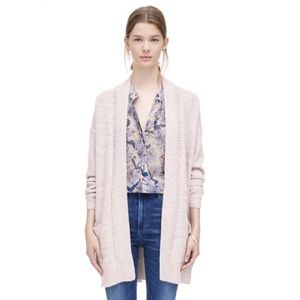 REBECCA TAYLOR Mixed Gauge Cardigan